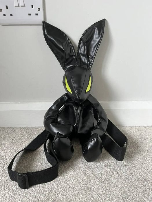 beauty beast bunny boy rabbit bag backpack