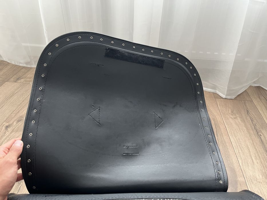 all american rider kufer skorzany VTX dragstar