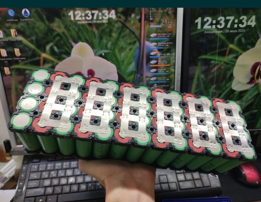 Перепакавка акамуляторов