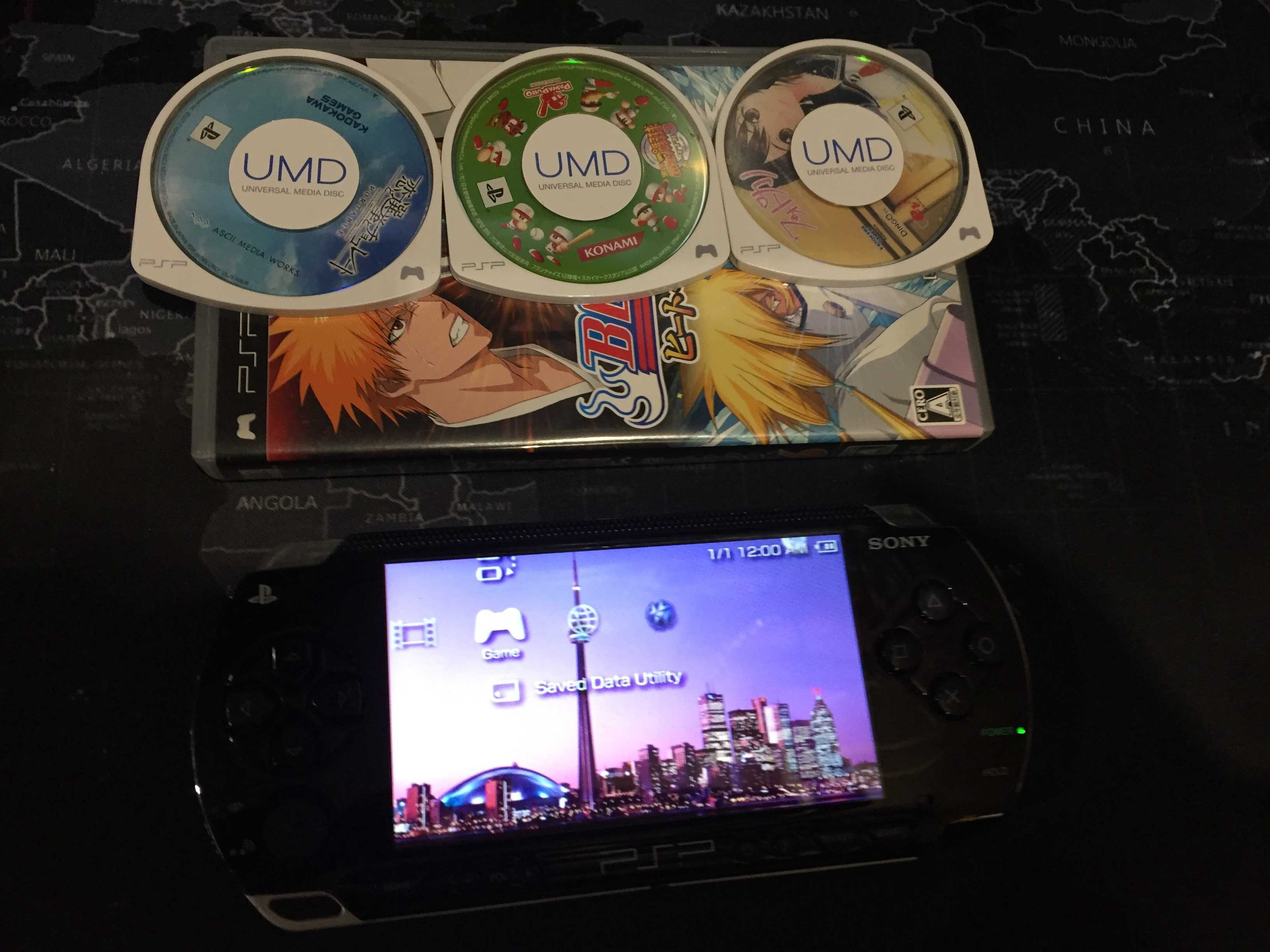 Sony Play Station Portable PSP з купою iгор, диски