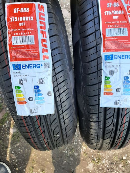 2 Opony całoroczne 175/80 R14 Sunfull 88T