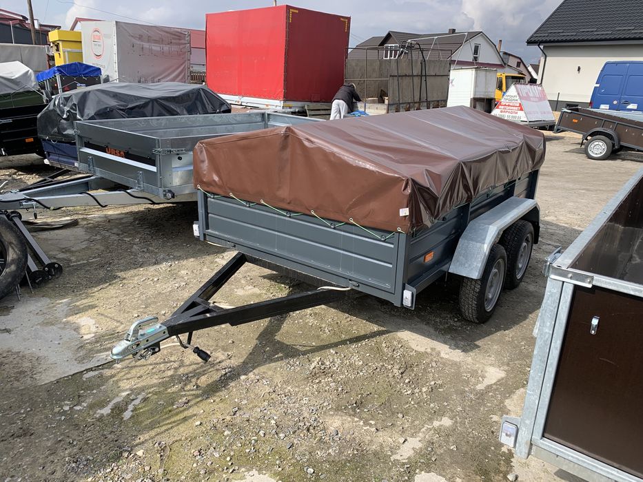 «Світ Причепів» Новий Металічний Двухвісний причіп 2.50м до 2т.кг