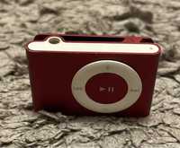 iPod vermelho pequeno com mola da Apple