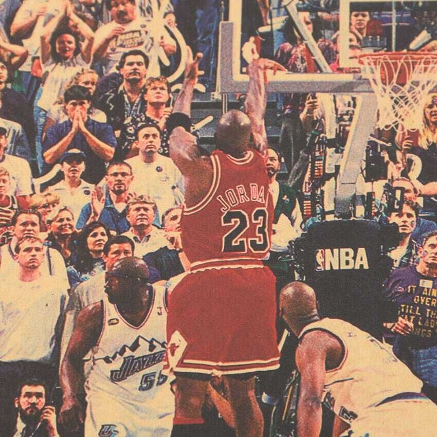 Plakat Jordan NBA Chicago Bulls 51x36cm