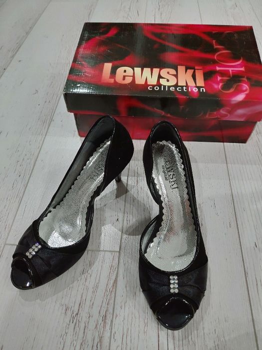 Zamszowe buty LEWSKI rozm 36