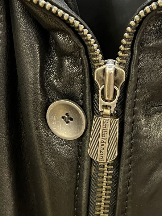 Продам шкіряну зимову куртку Emilio Mazzini Італія р. L/XL