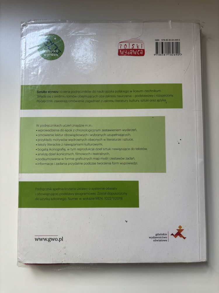 Język polski sztuka wyrazu 1