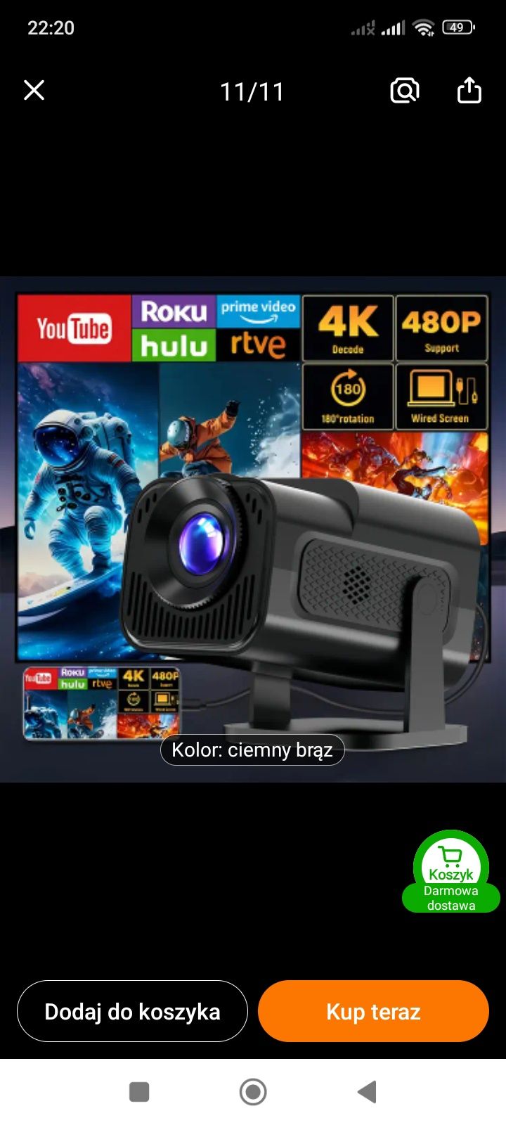 Mini Projektor HD