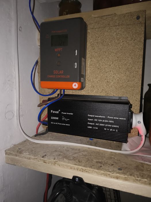 Инвертор 12, 24, 48 > 220 установка