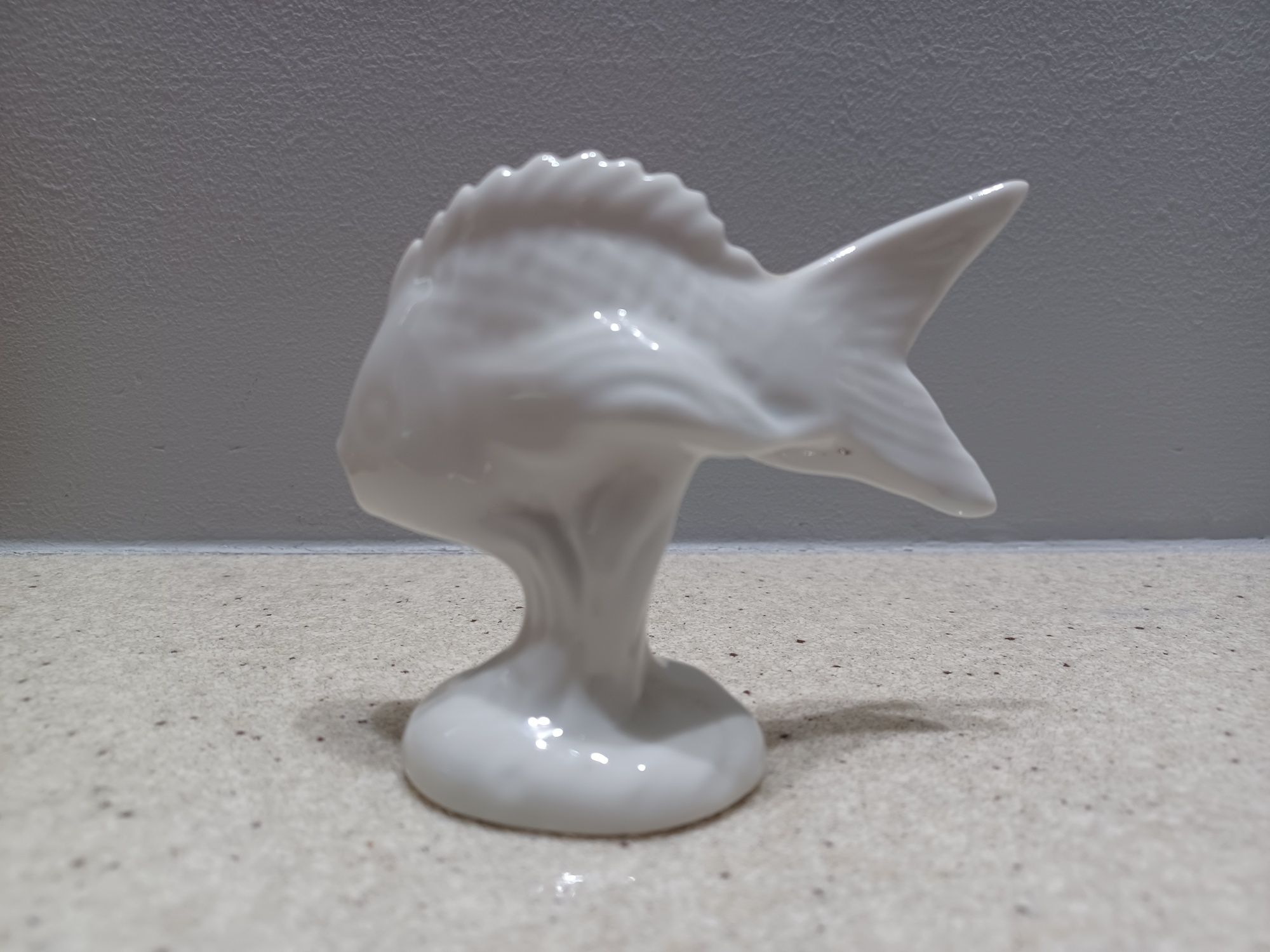 Ryba porcelana Hollohaza figurka