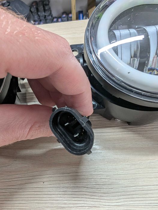 Протитуманні фари LED туманки ПТФ 2шт. Renault Nissan Opel Ford Honda