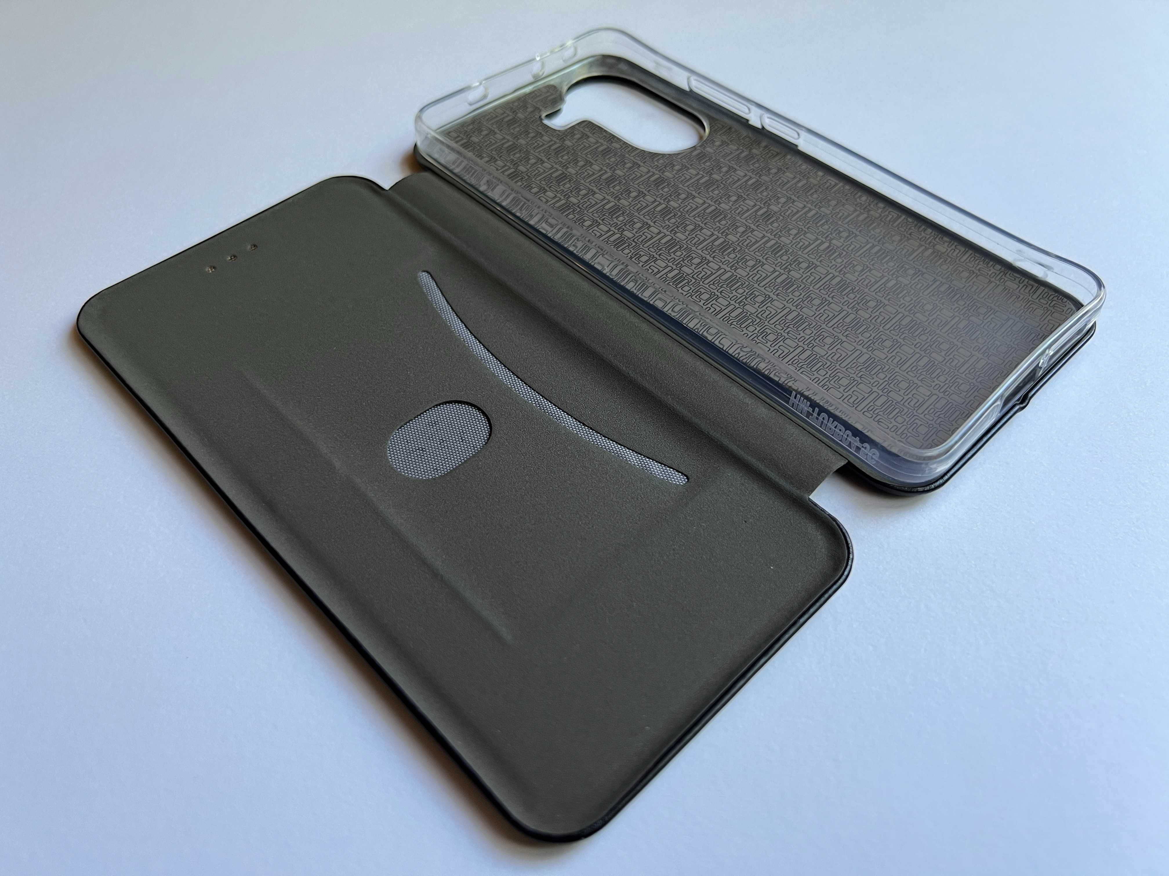 Poco X7 Pro чохол книжка Baseus еко шкіра слоти для карт чорний чехол