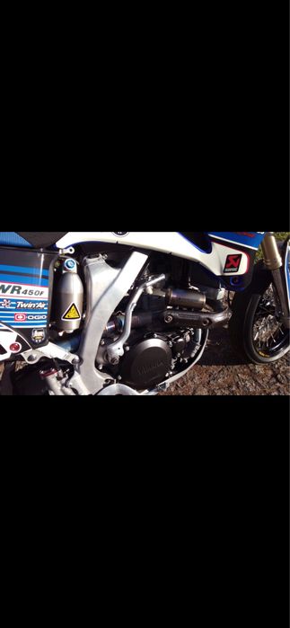 Yamaha WR 450F.