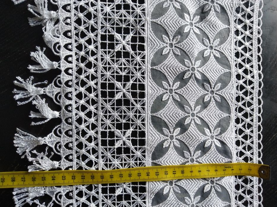 Gipiura do firanki szerokość 28 cm