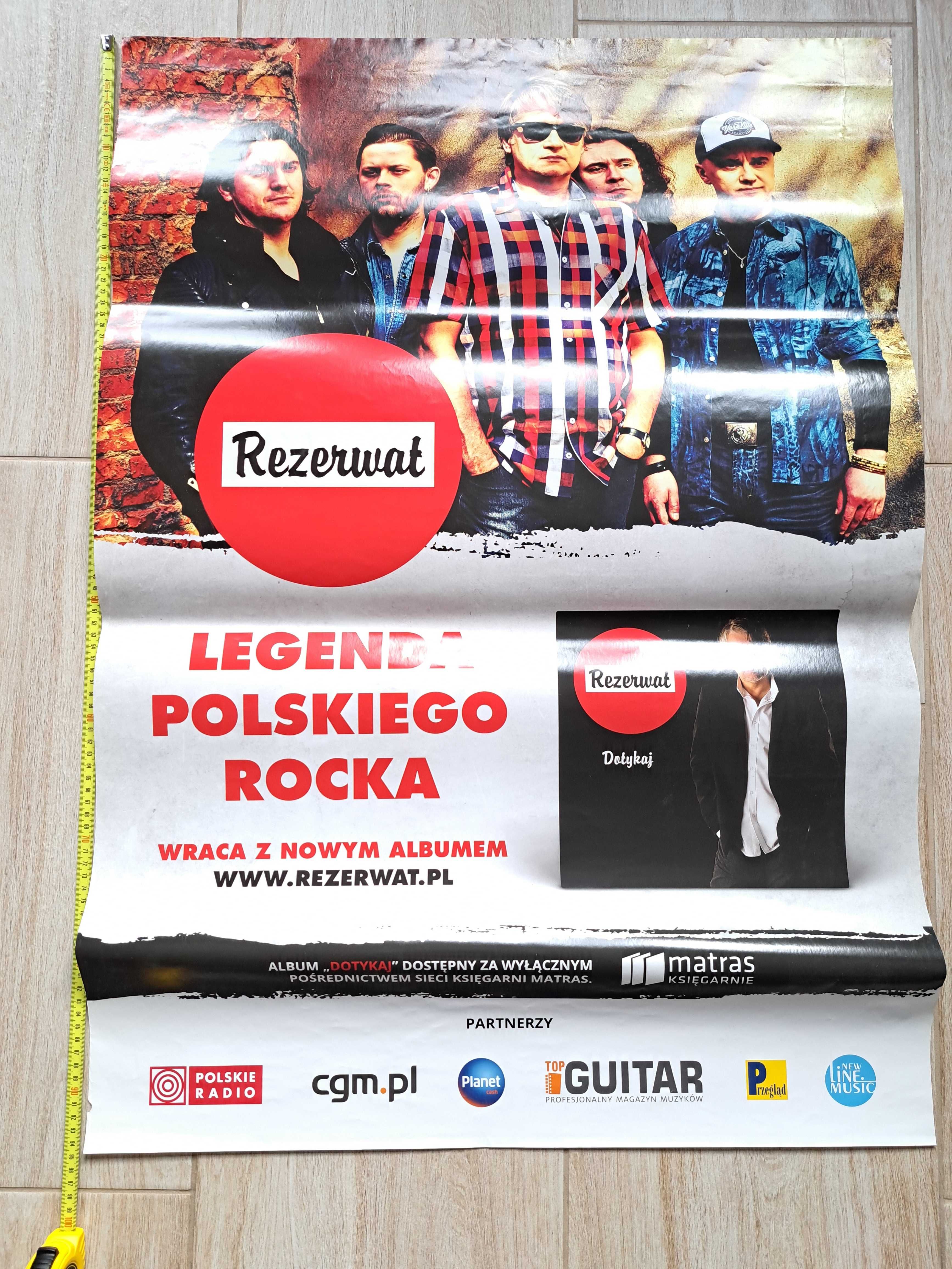 Rezerwat - Plakat CD Dotykaj Perfect Lady Pank Polski Rock