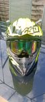 Kask cross enduro CASSIDA + GOOGLE