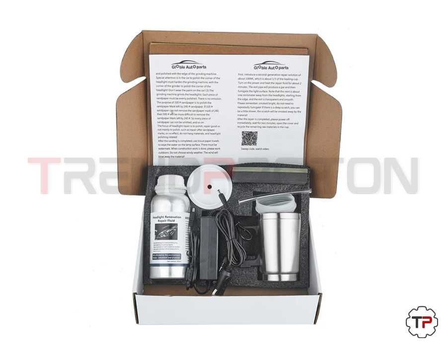 Kit de Restauro p/ Faróis do Carro