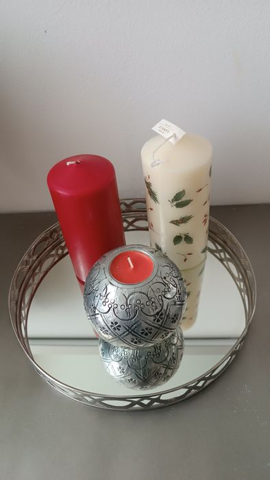 Taca ozdobna z ażurem