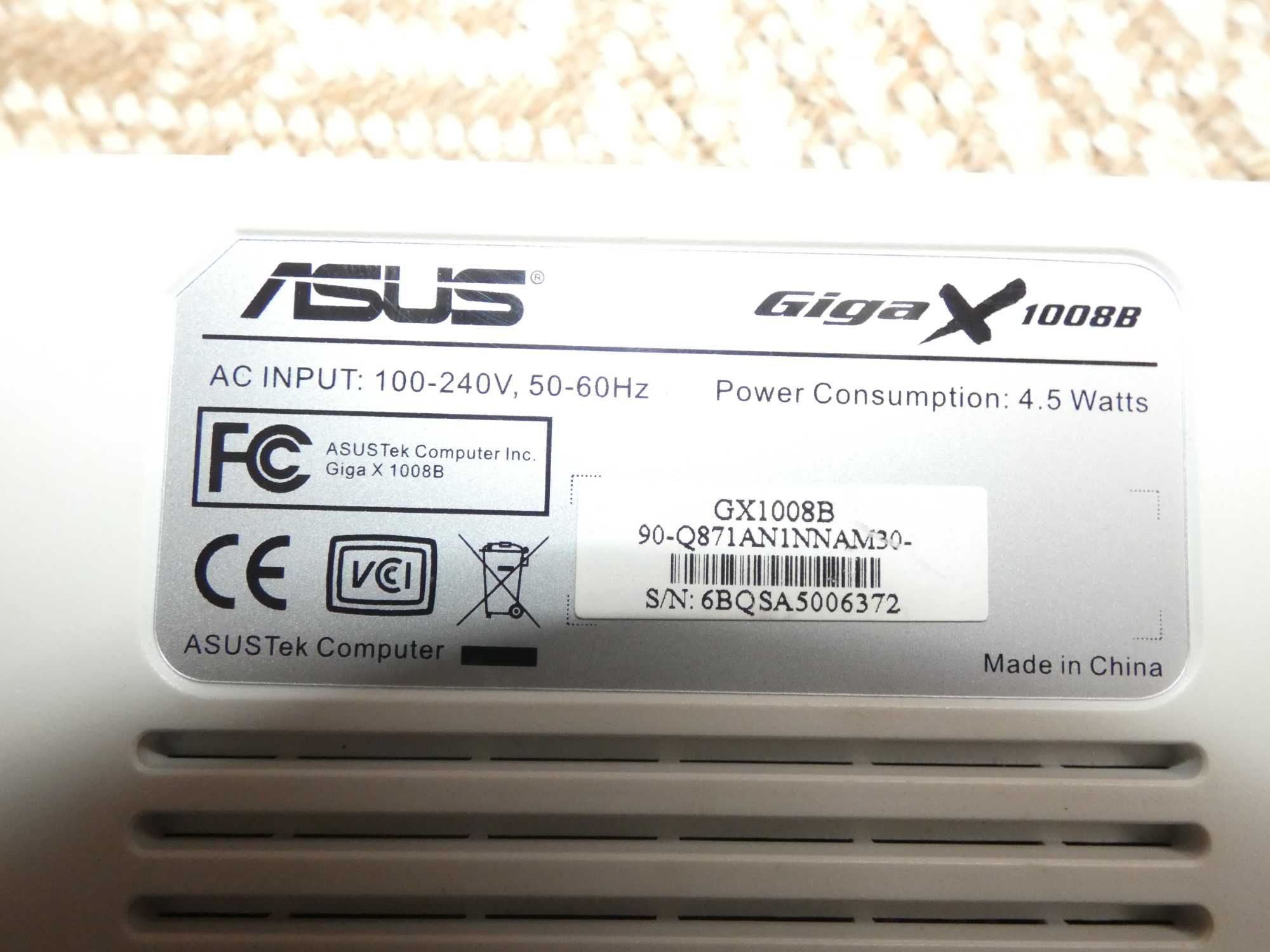 modem/router bezprzewodowy ASUS Giga X 1088.