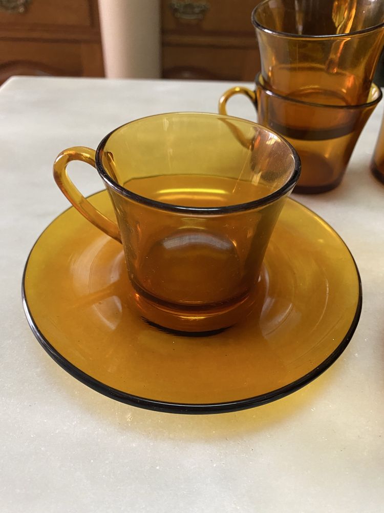 Conjunto de 6 chavenas de cafe