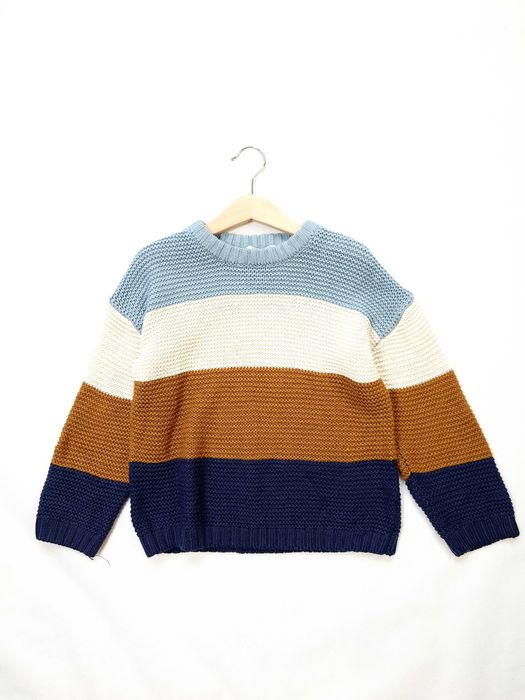 Sweter w paski H&M 116