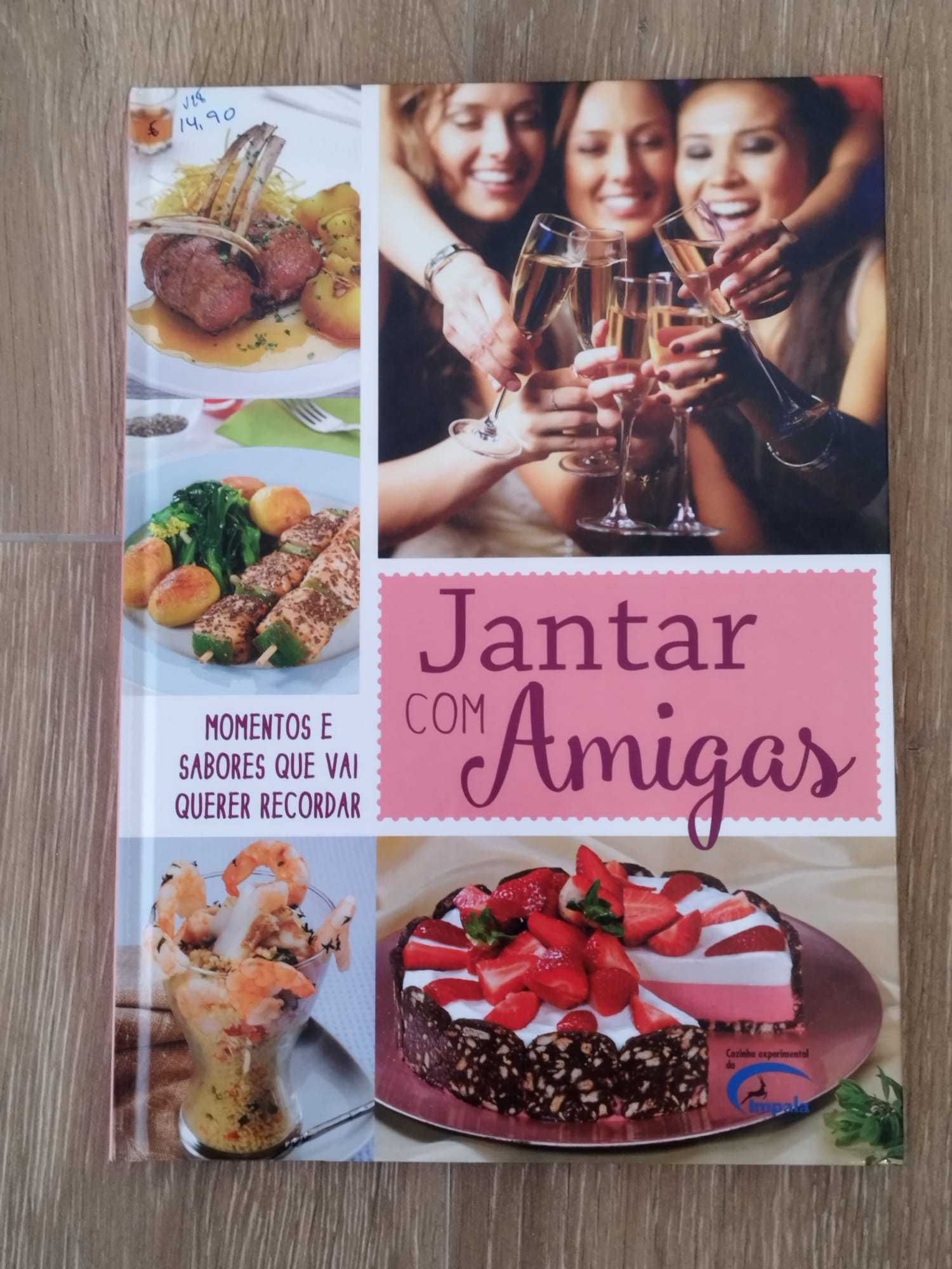 Conjunto de 7 livros de culinária - chefe Silva e outros