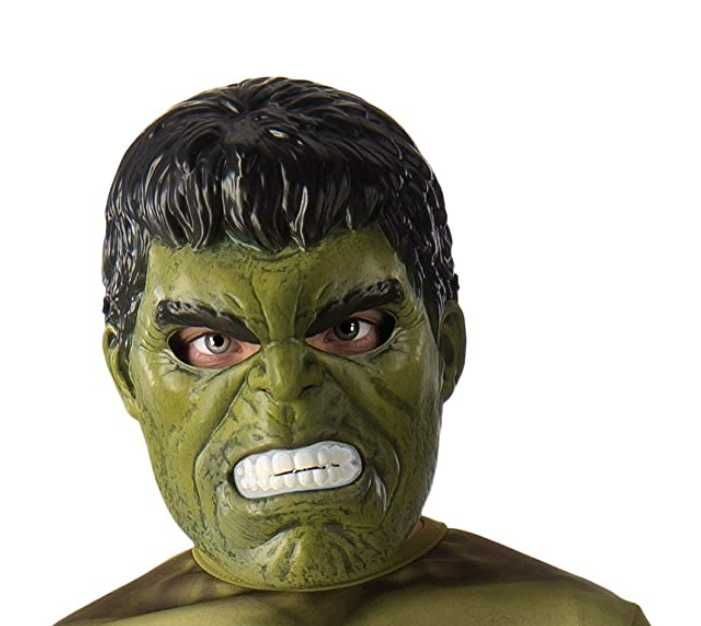 Mascaras Hulk, Homem Ferro e Capitão América