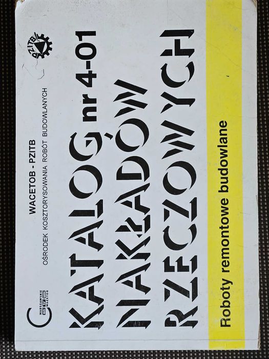 Katalog KNR 4-01