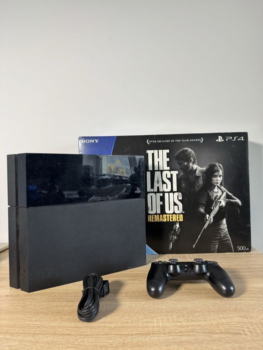 Playstation 4 fat 500gb. PS4 + коробка + геймпад