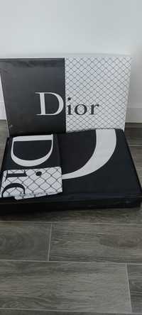 Komplet pościeli 6 częściowy 200x220 styl Dior