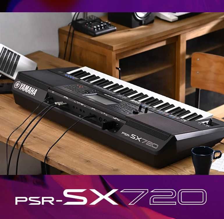 Yamaha SX720 novos fatura em seu nome e garantia.