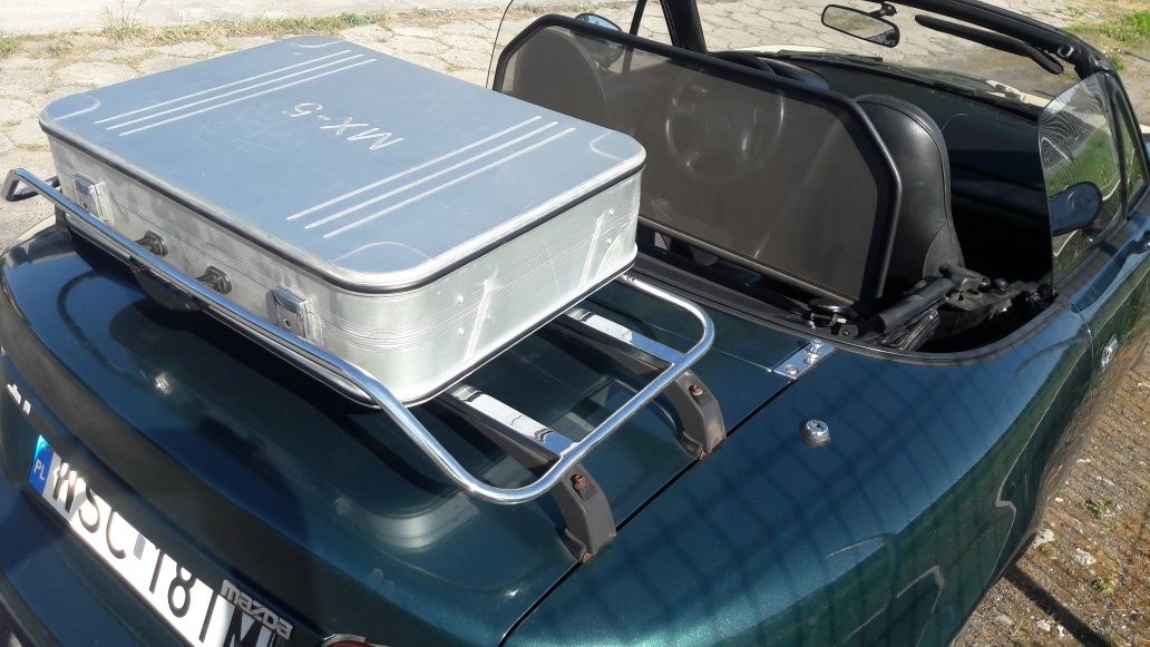 Mazda MX-5 aluminiowa walizka na bagażnik na klapę mx5 miata oryginał