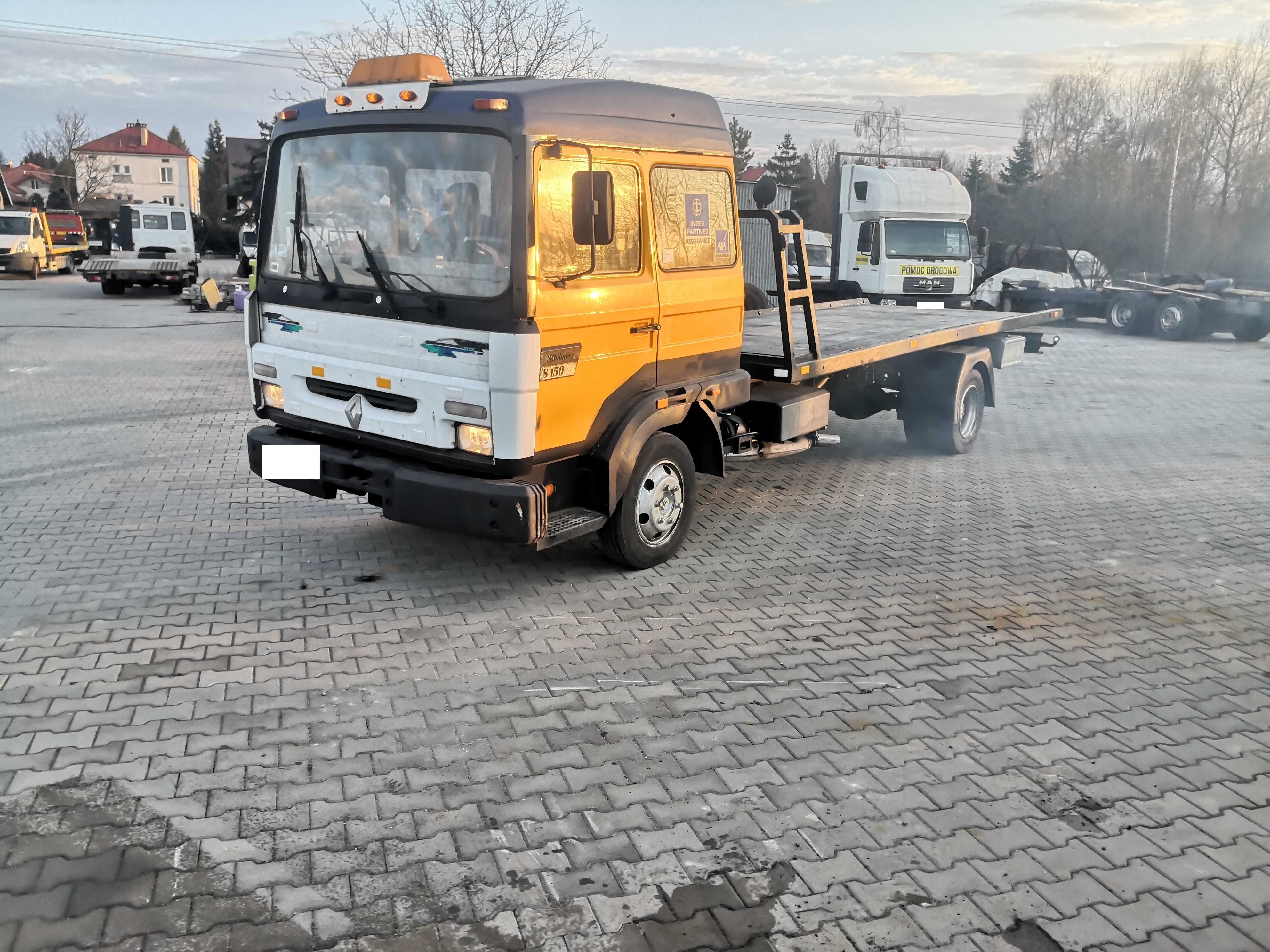 laweta RENAULT MIDLINER PŁYTA HYDRAULICZNA autolaweta pomoc drogowa