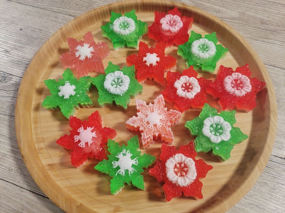 Mydełka ręcznie robione Prezent Święta Bożego Narodzenia Mydło