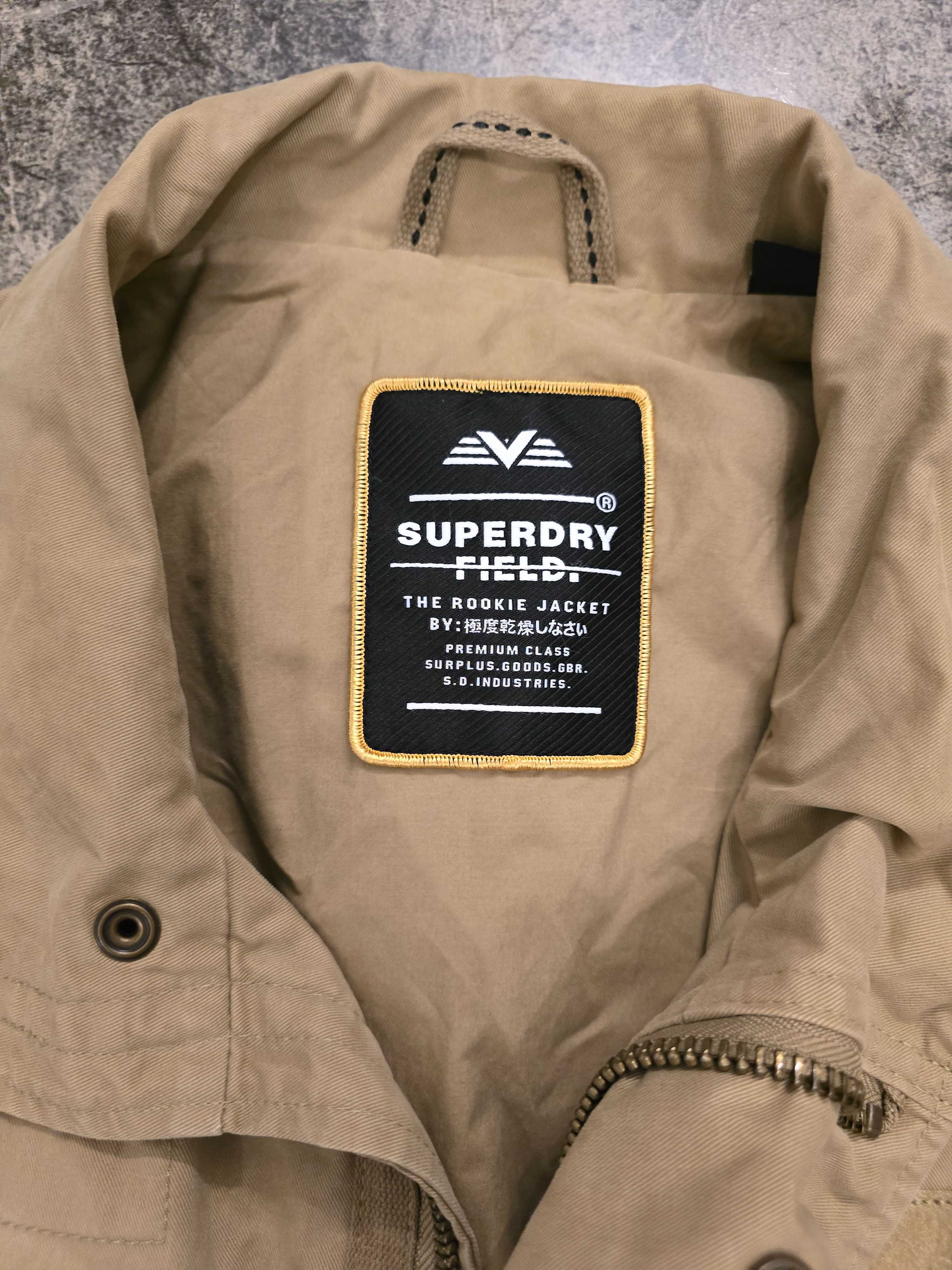 Superdry kurtka beżowa