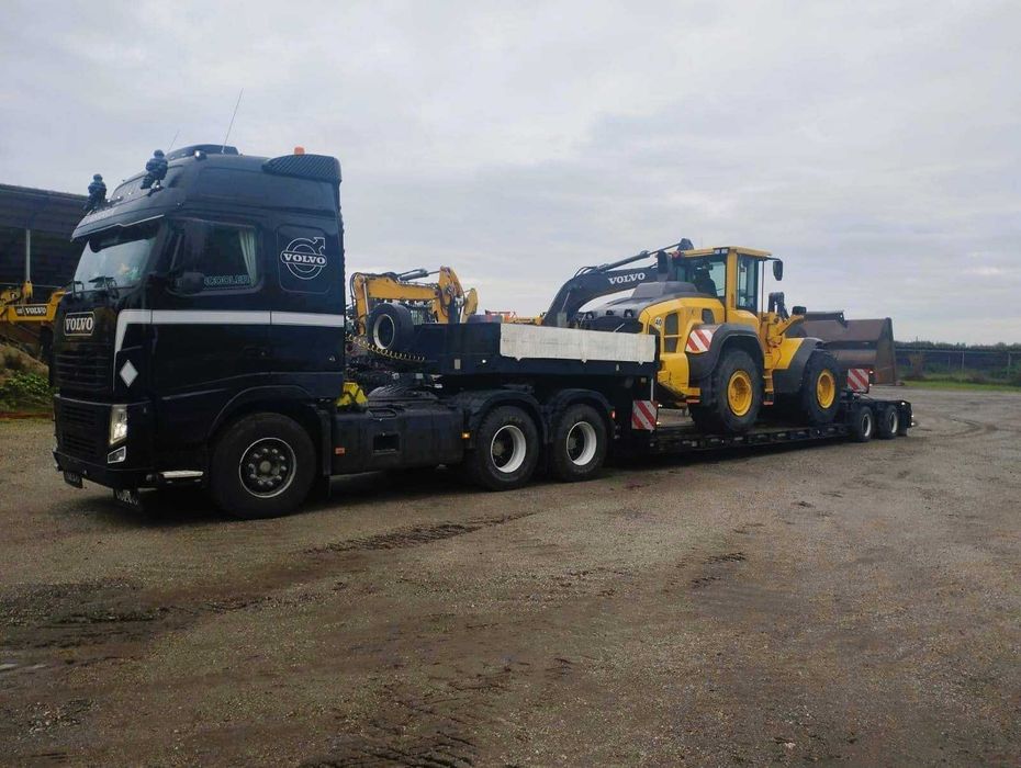 Перевезення будівельної техніки та с/г - Низькорамним тралом