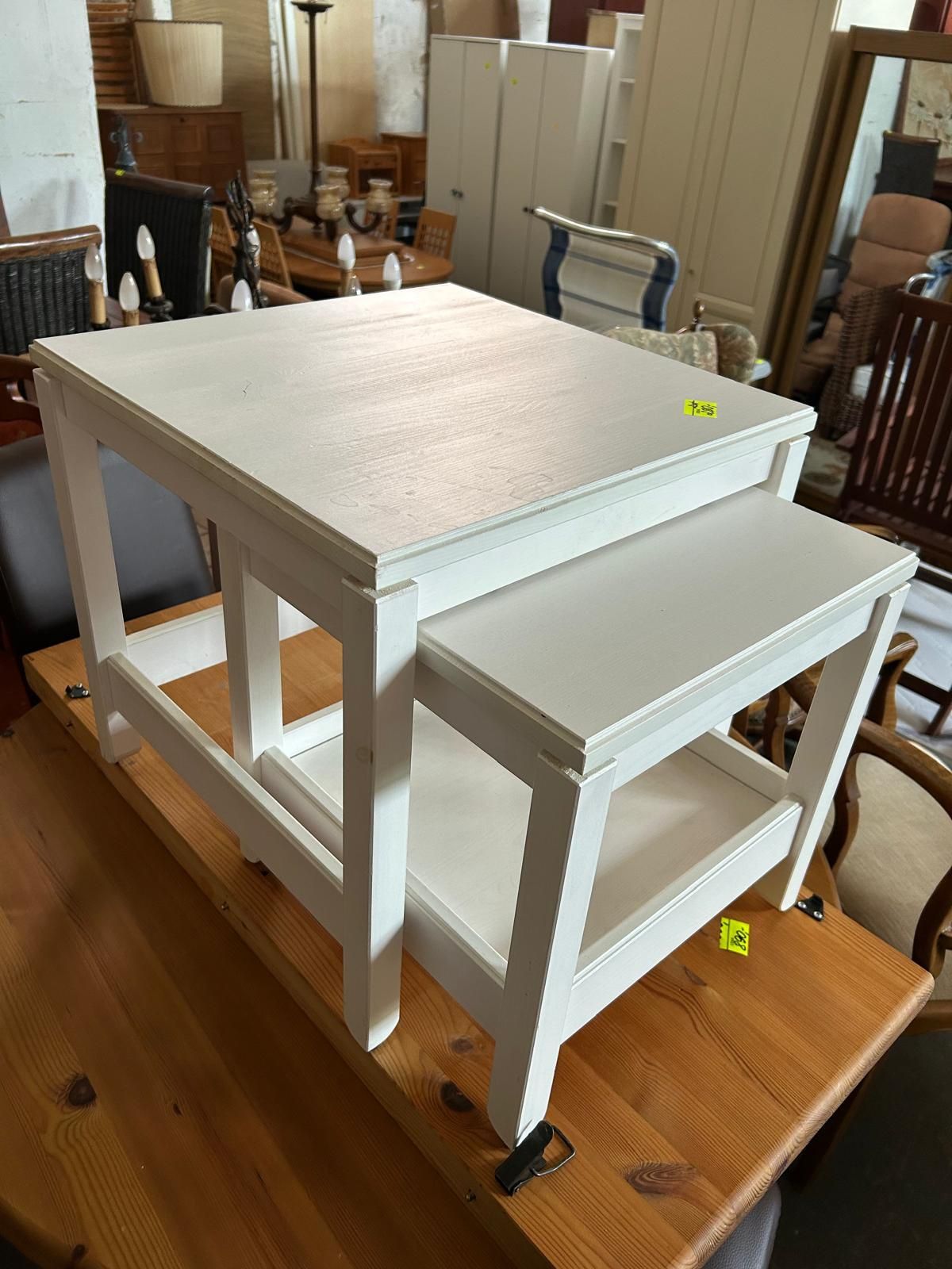 Drewniane  stoliki Ikea Havsta 2 szt