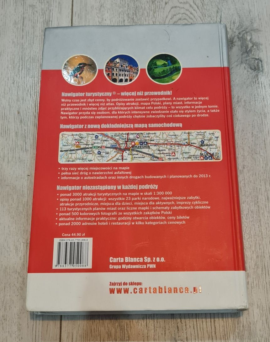 Książka Nawigator turystyczny bestseller