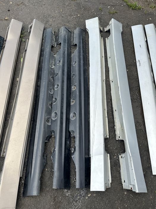 ‼️Пластиковые накладки порогов BMW  E46 Е34 Е36 Е53 E60 E65 Е70 Mini