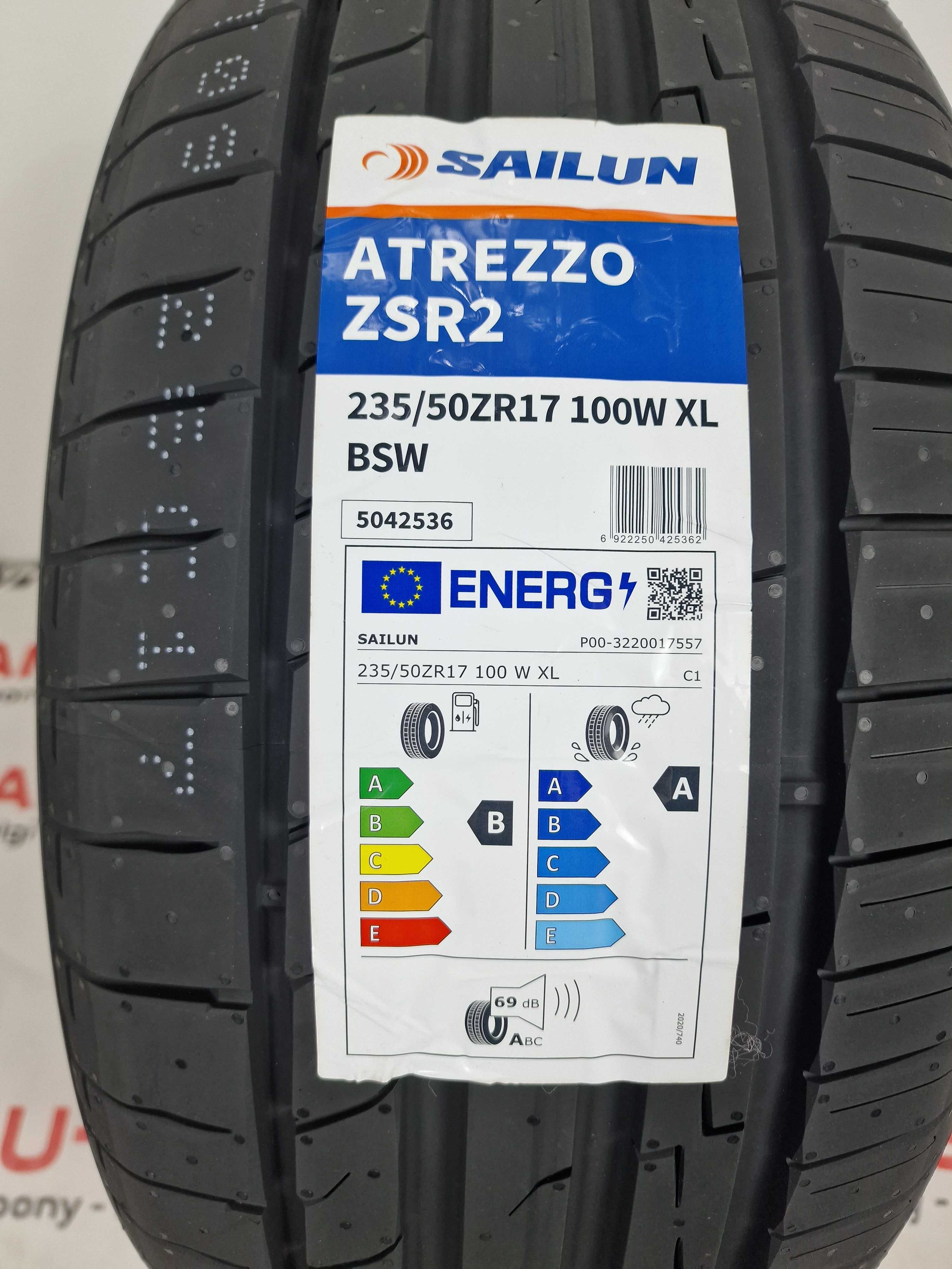 NOWE letnie OPONY 235/50R17- SAILUN Atrezzo ZSR2