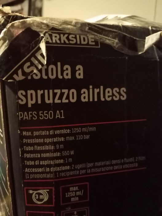 Pistola de pintura Parkside