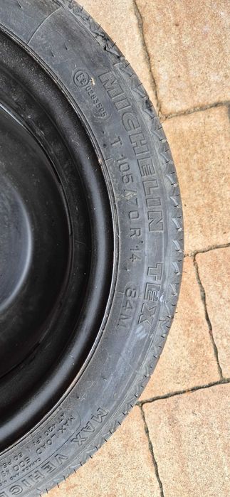 Koło dojazdowe 105/70 R14