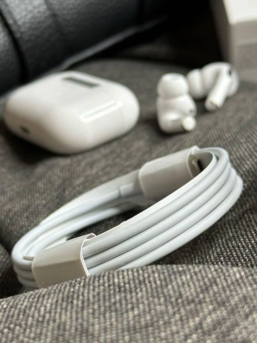 Навушники АірПодс Pro 1:1 (з шумозаглушенням) Чіп Airoha+ чехол