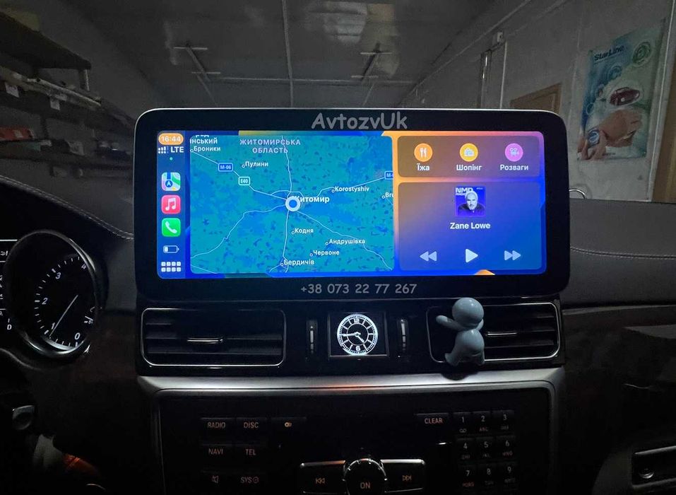 Android 14 Mercedes Benz ML M GL GLS GLE w166 x166 CarPlay Монитор