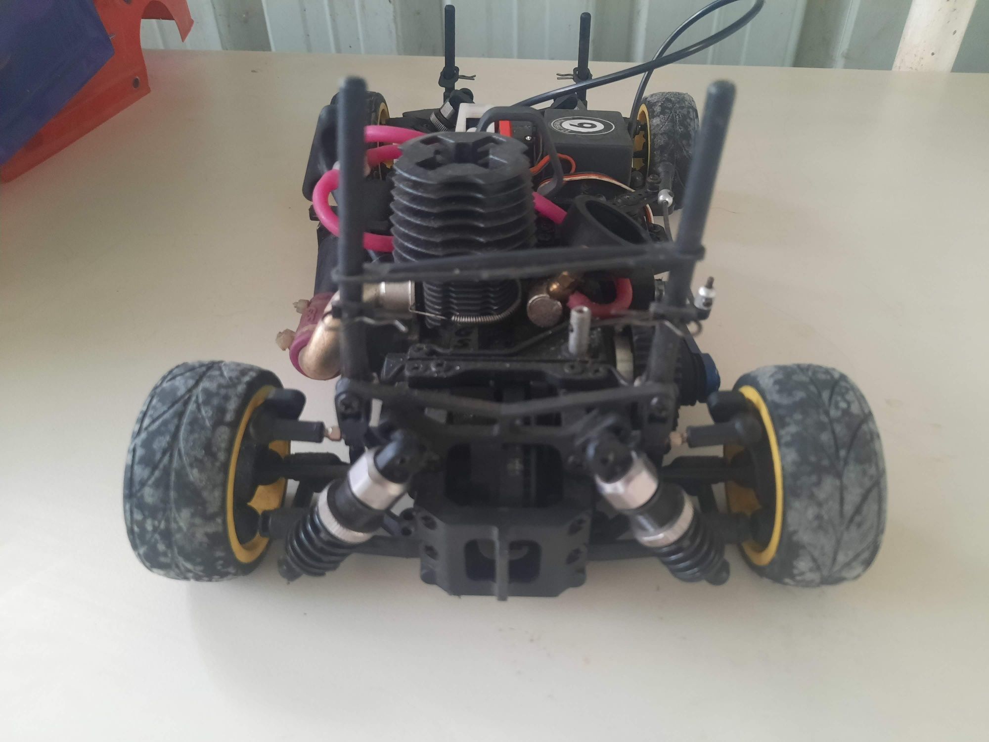 Carro a gasolina radio modelismo escala1/10