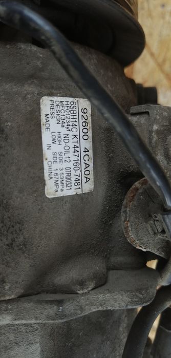 Продам компрессор кондиционера 92600BR00A NISSAN RENAULT