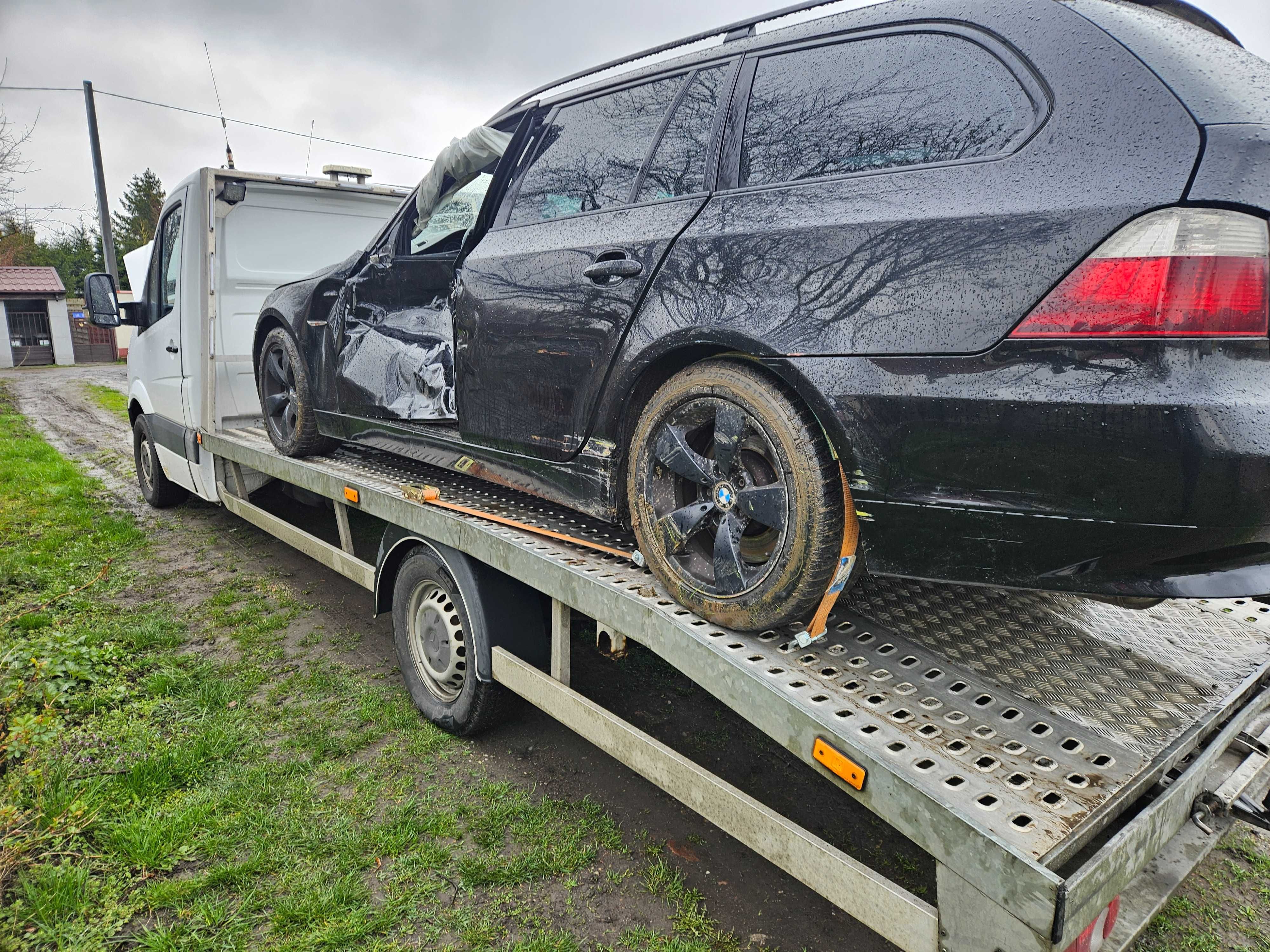 Bmw e61 535d bi turbo 272km Schwarz 2 EUROPA! CZĘŚCI