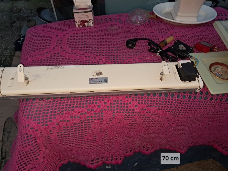 Aquecedor de parede para wc