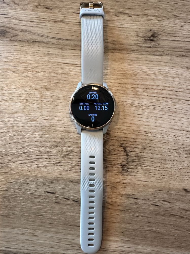 GARMIN Venu zegarek sportowy smartwatch piaskowo złoty