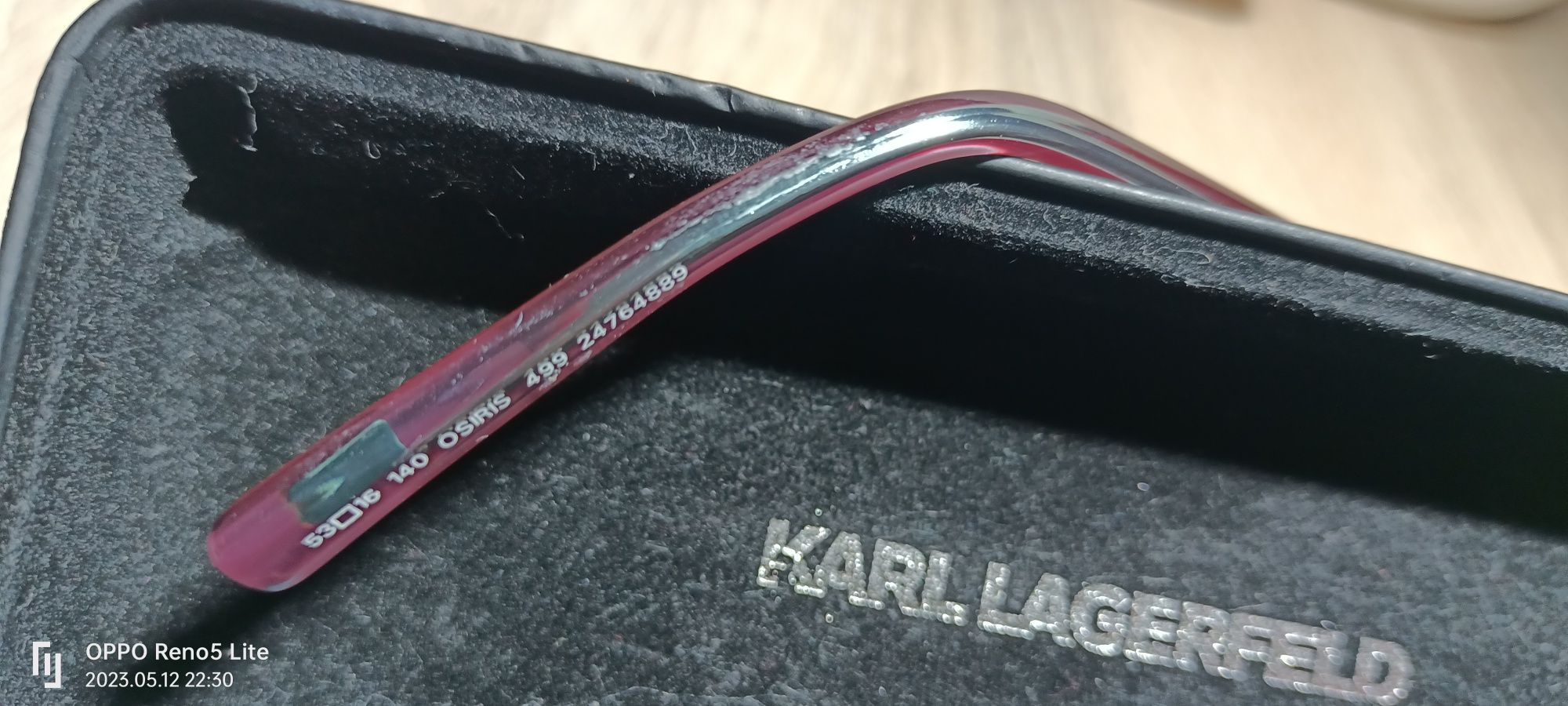 Osirid- idealne okulary Damskie+etui- Karl Lagerfeld